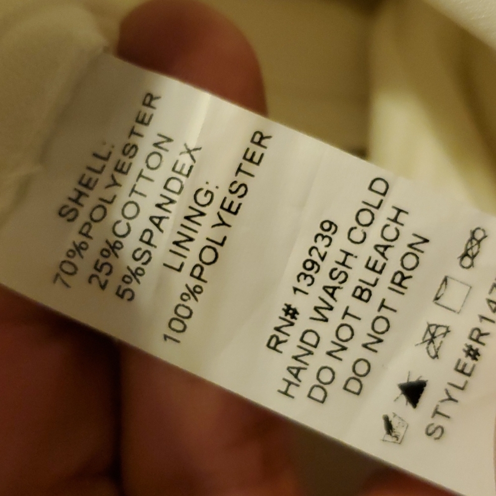 NWT!! DO+BE creme jumpsuit - Picture 11 of 11